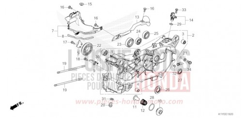CARTER VILEBREQUIN GAUCHE WW125SS de 2025